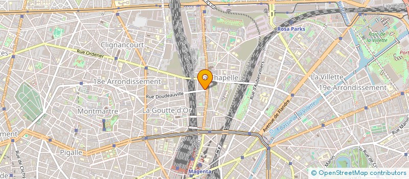 localisation de l'entreprise MADAME JUANA SANCHEZ  PARIS