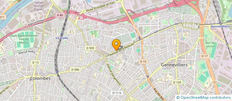 localisation de l'entreprise MADAME JUANA SANDOVAL à ASNIERES-SUR-SEINE