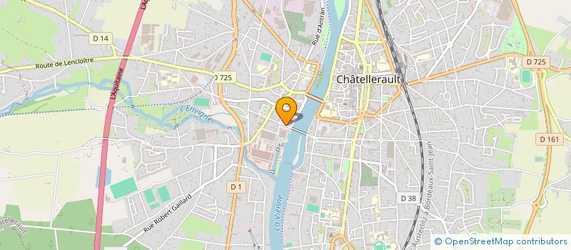 localisation de l'entreprise MADAME JUANITA BOUTHIER à CHATELLERAULT