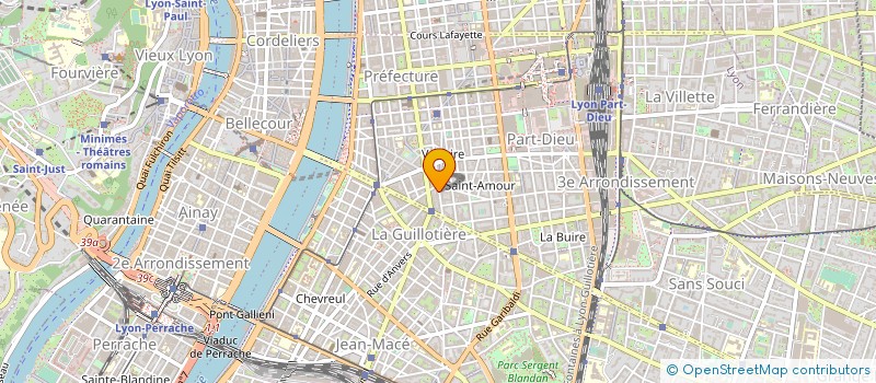 localisation de l'entreprise MADAME JUANITA GNANGUENON  LYON