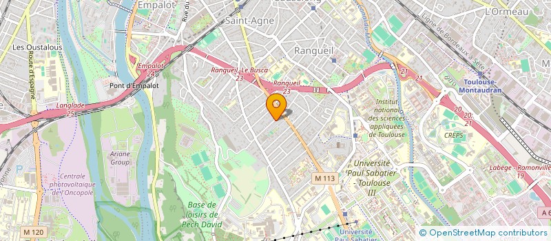 localisation de l'entreprise MADAME JUANITA PARRA MARTINEZ à TOULOUSE