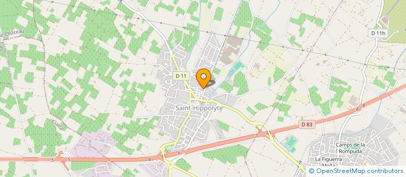 localisation de l'entreprise MADAME JUANITA RENAU TRABAL  SAINT-HIPPOLYTE