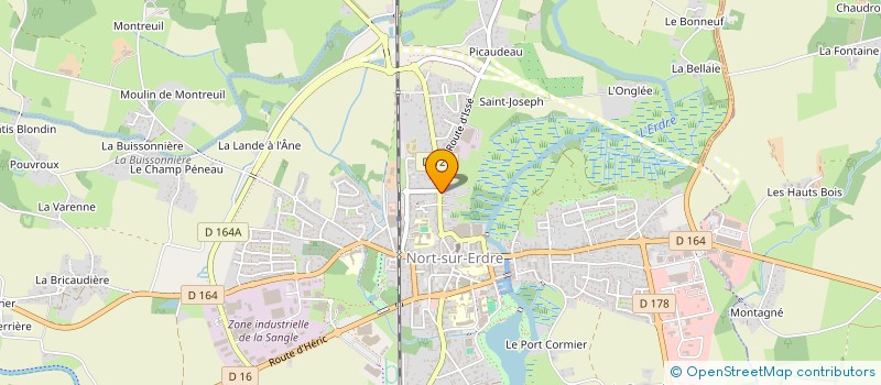 localisation de l'entreprise MADAME JUANITA VIEIRA DA SILVA  NORT-SUR-ERDRE