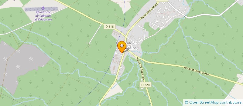 localisation de l'entreprise MADAME JUANJUAN LIU  CABANAC-ET-VILLAGRAINS