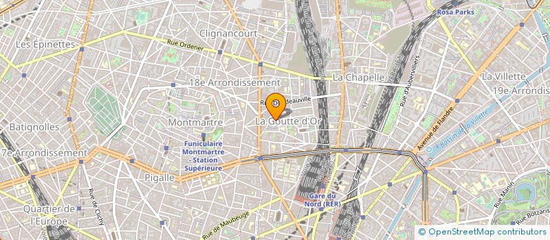 localisation de l'entreprise MADAME JUAQUINA BAUTISTA  PARIS