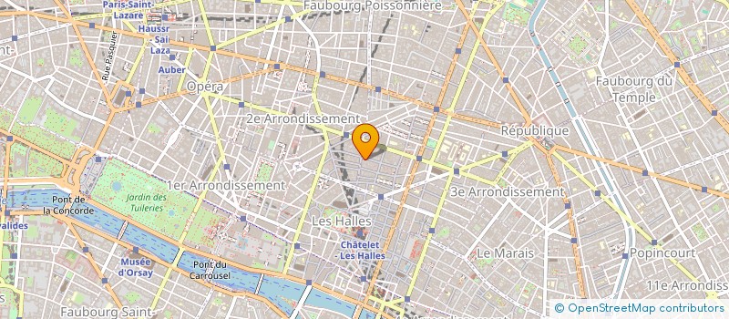 localisation de l'entreprise MADAME JUDELYN SALVADOR  PARIS