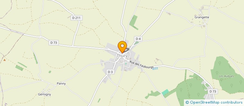 localisation de l'entreprise MADAME JUDICAELE PILLON  THURY