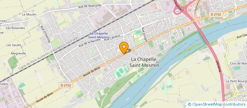 localisation de l'entreprise MADAME JUDICAELLE COLINE  LA CHAPELLE-SAINT-MESMIN