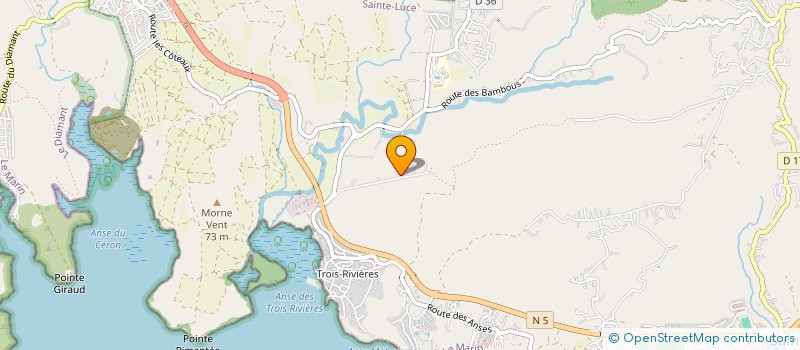 localisation de l'entreprise MADAME JUDICAELLE GUITTEAUD  SAINTE-LUCE