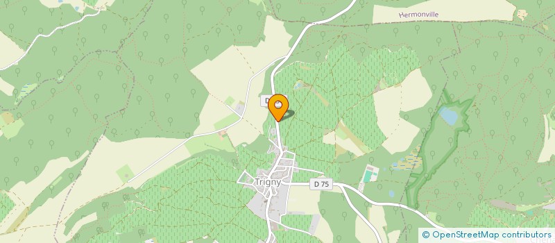 localisation de l'entreprise MADAME JUDICAELLE PECQUEUR  TRIGNY