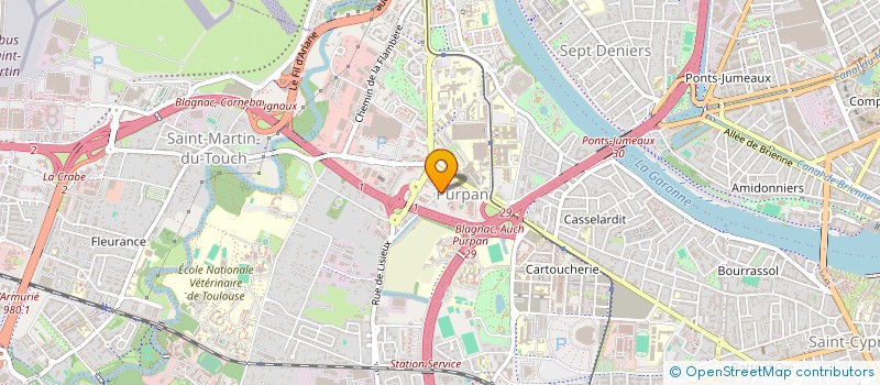 localisation de l'entreprise MADAME JUDIT CRIADO NOGUES  TOULOUSE