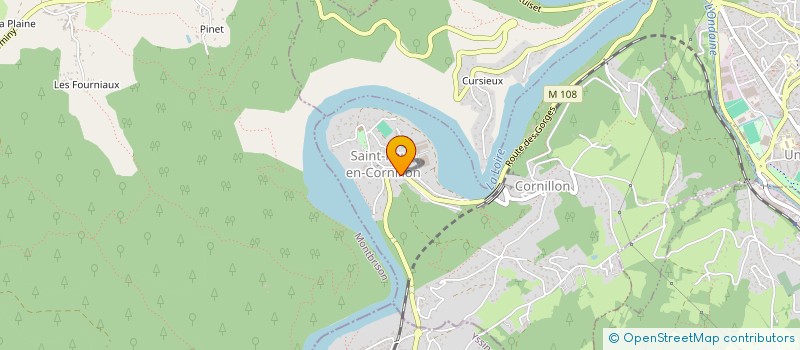 localisation de l'entreprise MADAME JUDIT GIRALT FRANCO  SAINT-PAUL-EN-CORNILLON