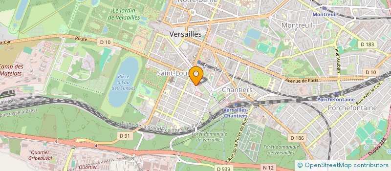 localisation de l'entreprise MADAME JUDITH BARRAULT à VERSAILLES