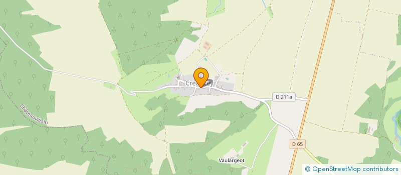 localisation de l'entreprise MADAME JUDITH BAUD à CHATEAUVILLAIN