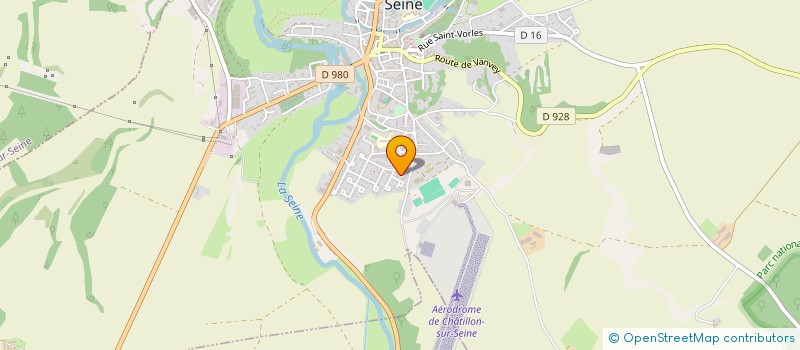 localisation de l'entreprise MADAME JUDITH BAUDINET à CHATILLON-SUR-SEINE