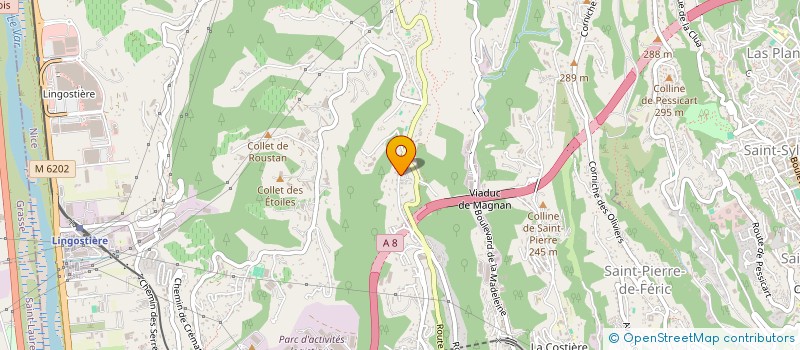 localisation de l'entreprise MADAME JUDITH BENHAMOU  NICE