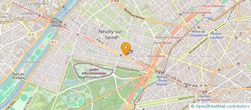 localisation de l'entreprise MADAME JUDITH BENOVICI à NEUILLY-SUR-SEINE