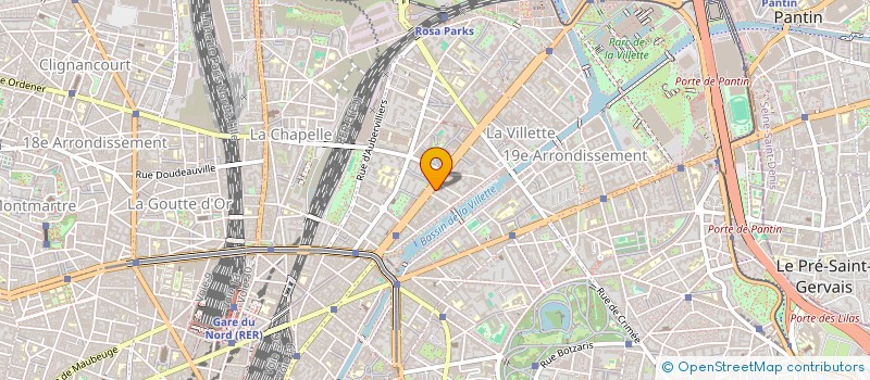 localisation de l'entreprise MADAME JUDITH BLONDEL  PARIS