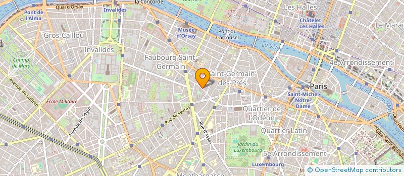 localisation de l'entreprise MADAME JUDITH CHASKIN  PARIS