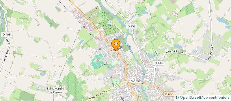 localisation de l'entreprise MADAME JUDITH COPPI  NERAC