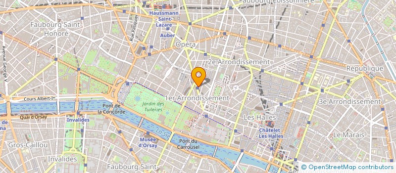 localisation de l'entreprise MADAME JUDITH COUGET  PARIS