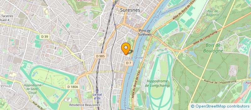 localisation de l'entreprise MADAME JUDITH DELAGE à SURESNES