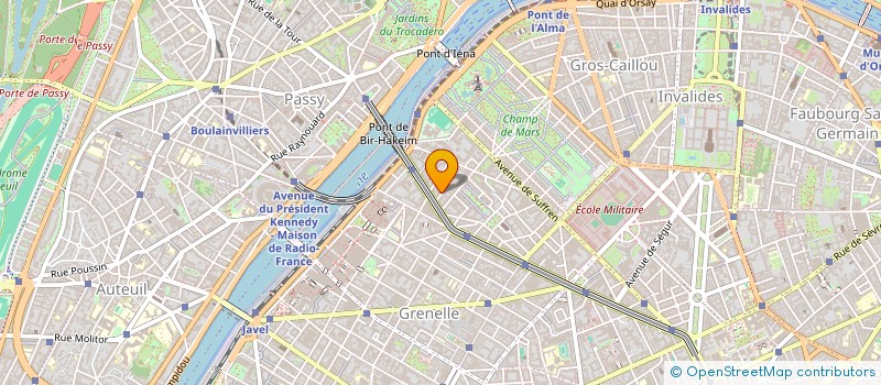 localisation de l'entreprise MADAME JUDITH ELLEN HARRIS  PARIS