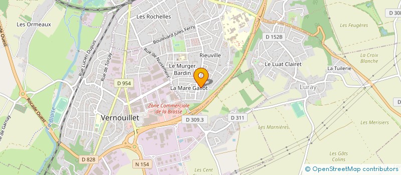 localisation de l'entreprise MADAME JUDITH ESTELLE MOUKOUYA à DREUX