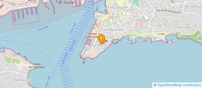 localisation de l'entreprise MADAME JUDITH FIDELIS  TOULON