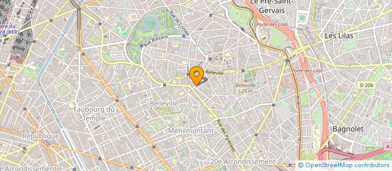 localisation de l'entreprise MADAME JUDITH GARRIGUES  PARIS