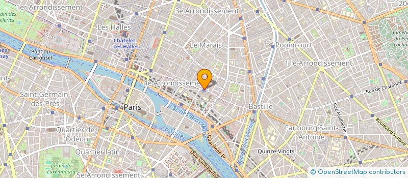 localisation de l'entreprise MADAME JUDITH GOZLAN  PARIS