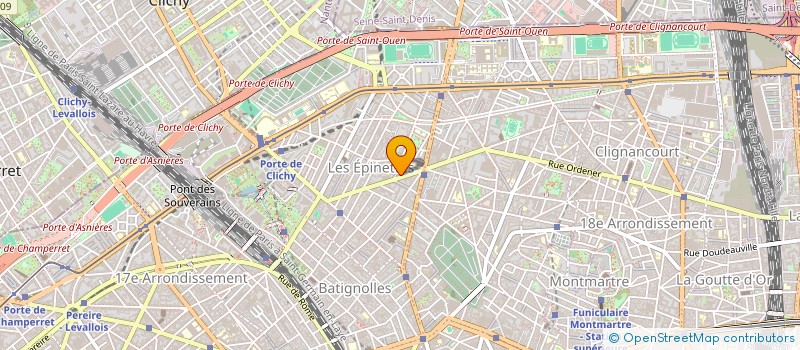 localisation de l'entreprise MADAME JUDITH HERNANDEZ SANCHEZ  PARIS