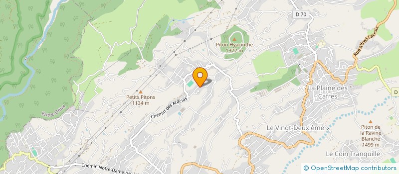 localisation de l'entreprise MADAME JUDITH IGOUFE  LE TAMPON