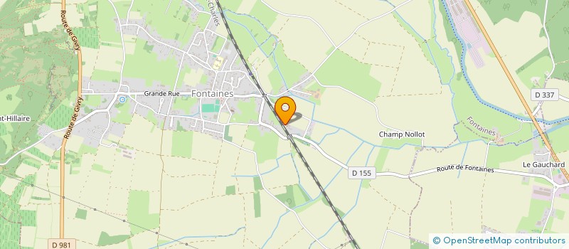 localisation de l'entreprise MADAME JUDITH JIMENEZ  FONTAINES