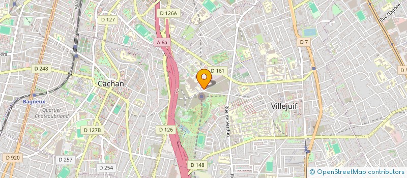 localisation de l'entreprise MADAME JUDITH JUDITH MICHELS  VILLEJUIF
