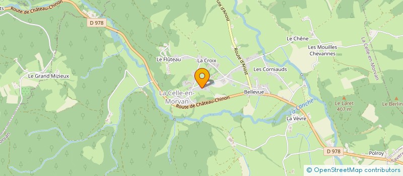 localisation de l'entreprise MADAME JUDITH KOOPMANSCHAP  CELLE-EN-MORVAN (LA)