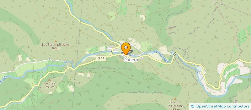 localisation de l'entreprise MADAME JUDITH LABOUYGUES  PADERN