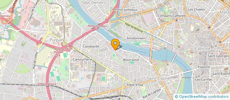 localisation de l'entreprise MADAME JUDITH LATINO à TOULOUSE