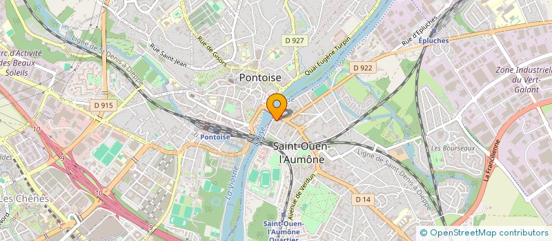 localisation de l'entreprise MADAME JUDITH LELLOUCH à SAINT-OUEN-L'AUMONE