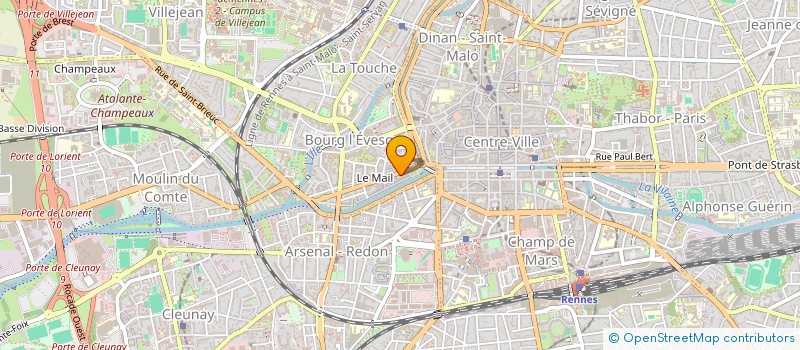 localisation de l'entreprise MADAME JUDITH MACAIA  RENNES