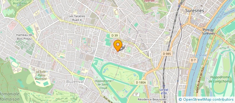 localisation de l'entreprise MADAME JUDITH MALOMBET à SURESNES