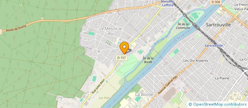 localisation de l'entreprise MADAME JUDITH MENDEZ PERAZA  LE MESNIL-LE-ROI