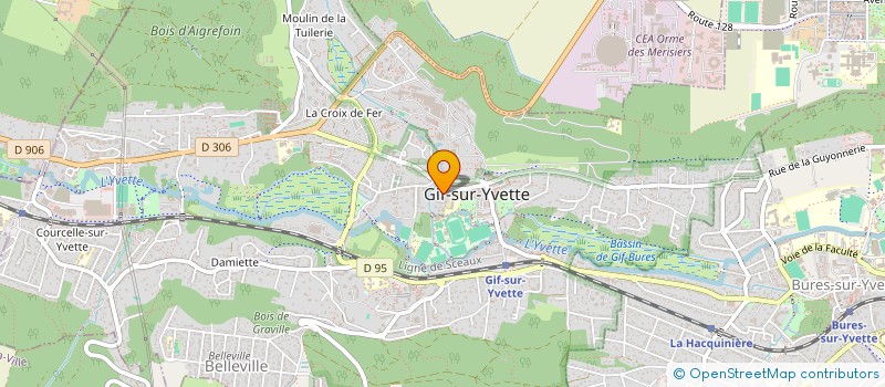 localisation de l'entreprise MADAME JUDITH MUYAL à GIF-SUR-YVETTE