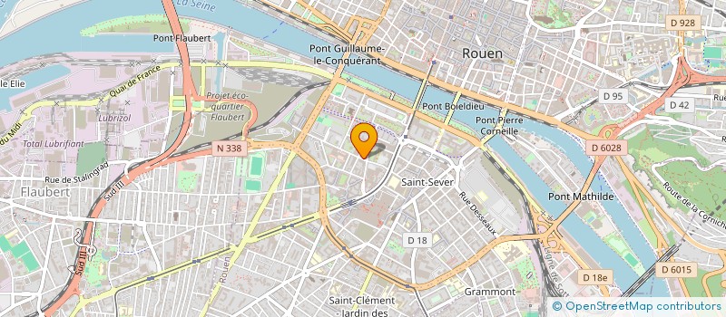 localisation de l'entreprise MADAME JUDITH NGUVU MONKANGO MITSHI  ROUEN