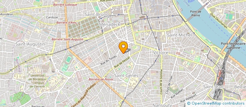 localisation de l'entreprise MADAME JUDITH NIEUWENHUYSEN  BORDEAUX