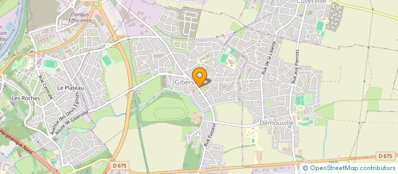 localisation de l'entreprise MADAME JUDITH PAUWELS  GIBERVILLE