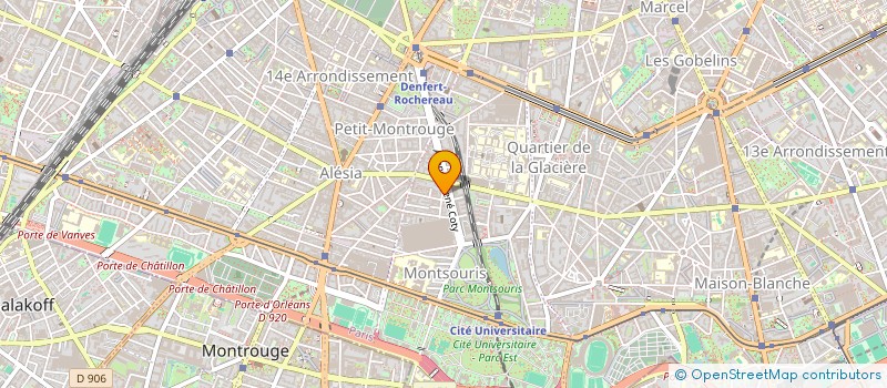 localisation de l'entreprise MADAME JUDITH PEZZANA  PARIS