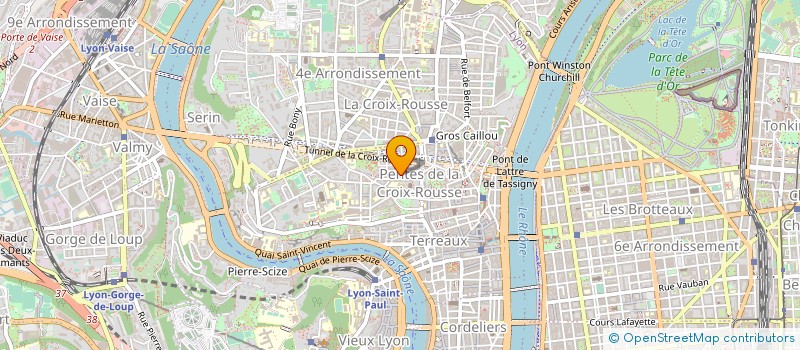 localisation de l'entreprise MADAME JUDITH PIOCH à LYON