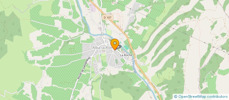 localisation de l'entreprise MADAME JUDITH PLANCHER  ALBA-LA-ROMAINE