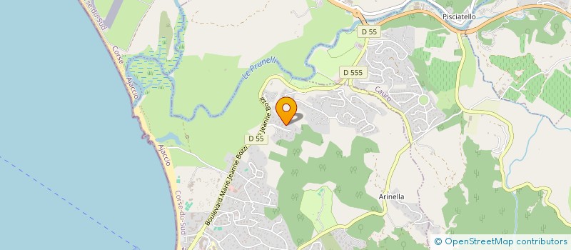 localisation de l'entreprise MADAME JUDITH PUMBERGER  GROSSETO-PRUGNA